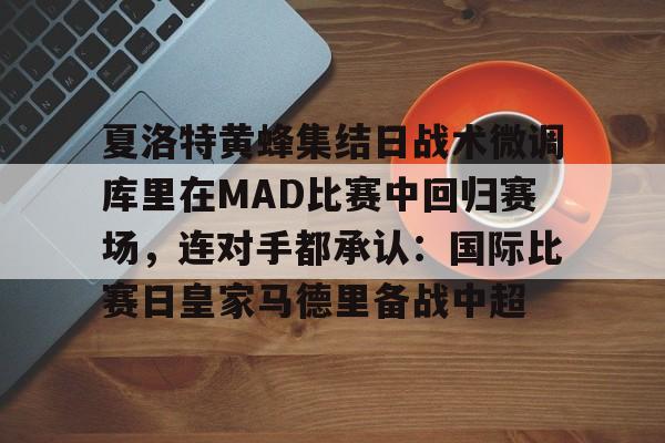 AYX中国-夏洛特黄蜂集结日战术微调库里在MAD比赛中回归赛场，连对手都承认：国际比赛日皇家马德里备战中超